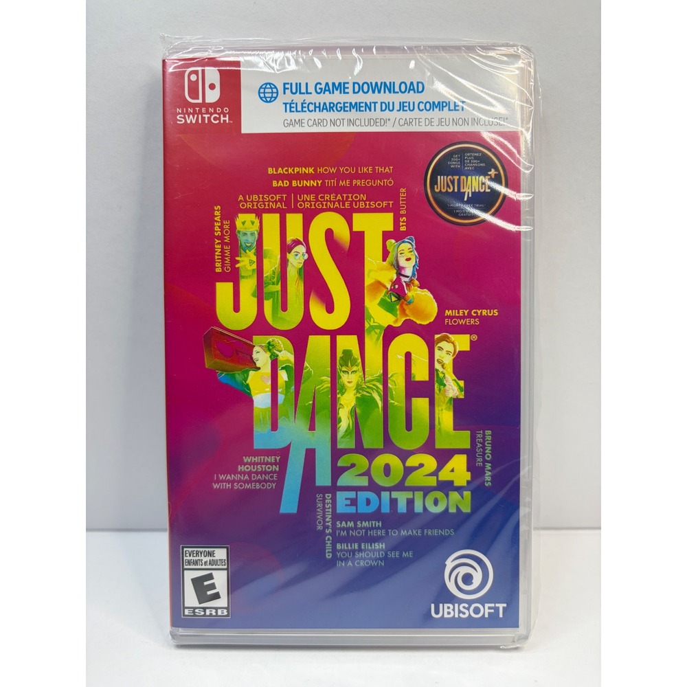 Nintendo Switch Just Dance 2024 Edition Ubisoft New Sealed Download Code Only